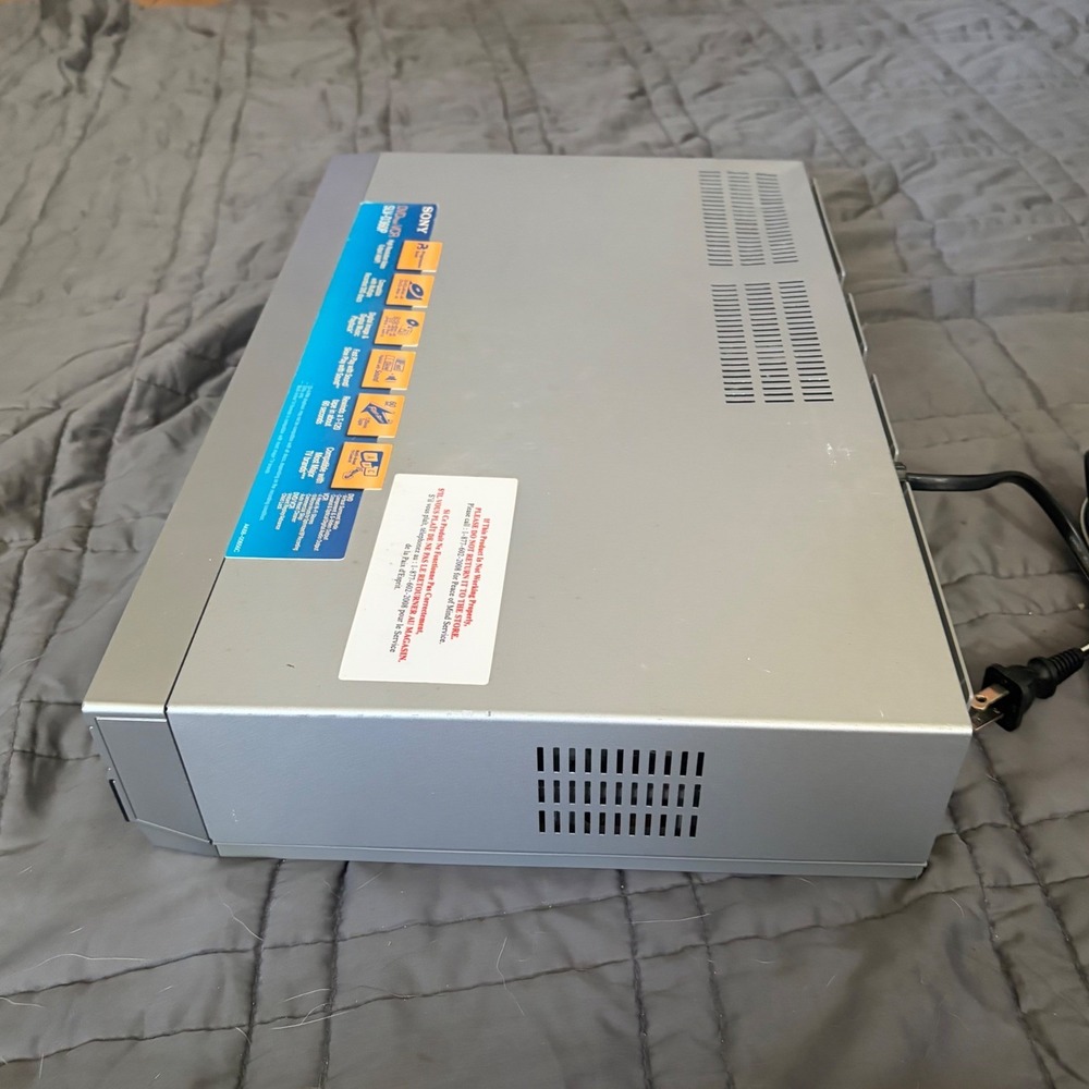 Sony SLV-D360P DVD VCR Combo Player Progressive Scan Hi-Fi Stereo Silver -READ - Picture 11 of 13